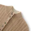 Suéter de Cashmere Feminino Suéter de Gola Alta Meia Espessura Quente Tricô Suéter Pulôver Base 2024 Outono e Inverno Novo Ele
