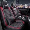 Dr. Cojín para Asiento de Coche Jie Universal Cuatro Estaciones Cuero Funda de Asiento Todo Incluido Ventilado y Transpirable Cojín Protector para Asiento de Coche