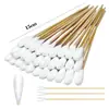 Cotonetes Grandes de Algodão para Cuidados com Animais de Estimação, Cotonetes de Algodão de 6 Polegadas de Comprimento com Cabo de Bambu, Cotonetes Profissionais para Ouvido de Cachorro, Pontas de Algodão Grandes com Absorvência, Suprimentos para Solução de Limpeza de Animais de Estimação
