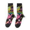 Calcetines de anime para mujer de comercio exterior calcetines de moda calcetines para hombre cuatro estaciones bob esponja hombre calcetines ins calcetines deportivos al por mayor calcetines de tubo