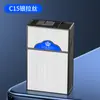 Caja de Cigarrillos Inflable Universal Suave y Dura Paquete de 20 Empaque Todo en Uno Creativo Personalizado Portátil Caja de Cigarrillos Anti-Estrés