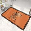 Alfombrilla absorbente de diatomeas para puerta de baño, antideslizante, resistente a la suciedad y de secado rápido.