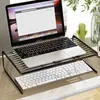 Soporte de Mesa Elevador para Computadora de Escritorio Estante Multifuncional para Teclado Base para Laptop de Gaming Soporte Colgante