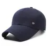 Gorra de Cuatro Estaciones para Hombres de Mediana Edad y Mayores Gorra de Béisbol con Visera Larga Gorra Versátil Casual Ajustable Sombrero para el Sol