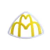Pegatina Magnética para Coche Maybach con Logo m, Emblema Lateral Impreso en 3D, Calcomanía Adhesiva para Coche, Pegatina Creativa para Refrigerador