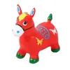 Venta al por mayor del fabricante Caballo Saltador Grande Material Nuevo Flash Música Caballo Saltador Pintado Inflable Rebote Exterior Rebote