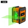 Nivelador Láser Infrarrojo Portátil de 5 Líneas y 2 Líneas Transfronterizo de Mini Tamaño, Nivelador de Agua de Luz Fuerte de Alta Precisión