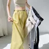 Calça Feminina 2026 Verão Novo Estilo Tencel Linho Perna Larga Seda de Gelo Fina Casual Comprimento Total para Mulheres