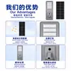 Postes de luz solar integrados, luzes de pátio personalizadas, iluminação de estradas para projetos de parques, luzes solares externas com sensor