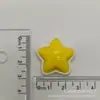 Nuevo accesorio de joyería de estrella de cinco puntas con trazo facial brillante, pasador DIY, hebilla para zapatos, parche para funda de teléfono móvil, joyería