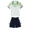 Roupas de jardim para jardim de infância, conjunto para primavera e outono, uniforme escolar para primeiro ano, roupas de classe para alunos do ensino fundamental, três peças, estilo universitário, roupas esportivas, atacado