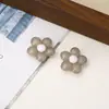 Atacado do Fabricante Glitter de Resina Lantejoulas Flor Cola Cremosa Acessórios para Brincos Studs Grampos Materiais