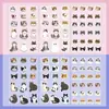 Ins pegatinas lindas de animales pegatinas de dibujos animados para niños DIY cuenta manual materiales de decoración hechos a mano Guka autoadhesivo al por mayor