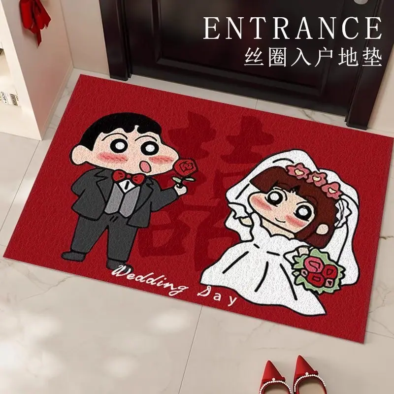 复制_红色喜字蜡笔小新丝圈入户地垫新婚进门门口.jpg