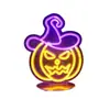 Decoração de Atmosfera de Halloween da Amazon Luzes Coloridas Tira de Luz Acrílica Luzes de Neon Luzes Pendentes Luzes LED Luzes em Formato