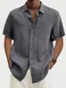 Estación Independiente Moda Masculina Transfronteriza Camisa Hawaiana de Manga Corta de Moda Camisa con Impresión Digital 3D Transfronteriza
