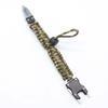 Pulsera Cuchillo Transformers Multifuncional Cuerda de Paraguas de Siete Núcleos Trenzada Cuerda de Mano para Exteriores Hebilla de Cuchillo de Acero Inoxidable Pulsera de Mano para Llevar