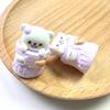 Acessórios de resina de cachorro sobremesa fofo tridimensional cola de creme chaveiro diy decoração saco surpresa flor de sapato material
