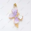 Anillo de Perla, Pendientes, Colgante Juego de Tres Piezas, Mariposa Gota de Aceite Cristal Diseño de Nicho, Lujo Accesible DIY de Alta Gama