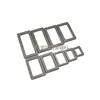 Hebillas Metálicas Rectangulares de Aleación de Zinc de Alta Gama al por Mayor para Bolsos, Accesorios de Ropa, Hebillas de Cinturón, Hebillas Rectangulares y Hebillas Ajustables