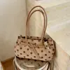 Bolso de hombro de lunares de moda nuevo para otoño 2026 transfronterizo, bolso tote elegante y de gran capacidad para el trabajo