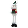 Decoraciones Navideñas Nuevas Transfronterizas Muñeco de Pie Telescópico de Lentejuelas de Dibujos Animados Papá Noel Adornos Decorativos Venta al por Mayor