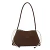Bolso Versátil Retro Estilo Coreano para Viajes Diarios para Mujer 2026 Otoño Nueva Moda Patrón Tejido Bolso de Hombro y Axila