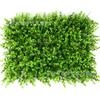 Pared de Plantas Simuladas, Decoración de Césped Artificial de Plástico Falso, Accesorios para Pared de Plantas Verdes, Césped de Eucalipto Simulado Milán Encriptado