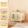 Gabinete de Almacenamiento de Múltiples Niveles Gabinete de Almacenamiento Suministros para Bebés y Madres Almacenamiento para el Hogar Gran Capacidad Libros Artículos Varios Juguetes Estante de Almacenamiento