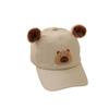 Gorra de béisbol para niños, nueva, venta al por mayor, comercio exterior, gorra de hip-hop con orejas de oso de dibujos animados, gorra de protección solar de verano