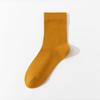 Calcetines de Algodón Nuevos de Verano y Otoño para Hombre, Calcetines de Media Caña para Primavera y Otoño, Calcetines para Hombre Antiolor, Absorbentes de Sudor, Transpirables, de Color Sólido de Zhuji