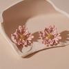Pendientes Florales Frescos de Primavera y Verano con Dulce Diseño Estilo Bosque para Niñas, Simples y Versátiles, Pendientes Elegantes y de Alta Gama para Mujeres