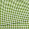 Tecido de algodão e linho pano de fundo tecido estampado toalha de mesa xadrez roxo cortinas tecido para sofá retalhos de tecido para DIY liquidação