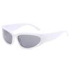 Óculos de Sol Esportivos Y2K Futuristas e Modernos Europeus e Americanos Estilo Óculos de Proteção Óculos de Sol da Moda para Homens e Mulheres Óculos de Festa Modernos