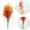 Plantas Decorativas Artificiales de Eucalipto y Camelia para Arreglos Florales de Pared y Valla