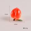 Miniatura de simulación modelo de fruta y comida naranja fresa pitaya plátano lichi limón decoración de comida