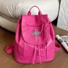 Mochila de Verão 2026 Transfronteiriça para Novos Estudantes Universitários Moda Campus Mochila Unissex Grande Capacidade Mochila de Viagem
