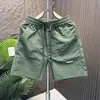 Pantalones Finos de Secado Rápido de Cinco Puntos para Hombre en Verano 2025 de Moda y Versátiles Deportivos de Pierna Ancha Casual Ropa Exterior Shorts de Playa para Hombre