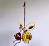 Luz solar para abejas de nuevo producto transfronteriza, luz para insectos pequeños, decoración de jardín para eventos navideños, luz solar para puesto