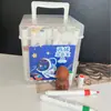 Marcador Acrílico Pluma de Acuarela Infantil Recarga para Estudiantes de Primaria Pintura Artística Color Opaco Especial Apilable Jardín de Infancia