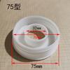 50 Tapa Decorativa para Tapón de Olor Desagüe de Lavabo Desodorante Tapa para Olor de Alcantarilla de Cocina Anillo de Sellado de Silicona 75 Tubería de Desagüe