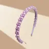 Amazon Transfronterizo Diadema de Perlas de Lujo para Mujer Diadema Delgada con Bordes de Perlas Pasador de Perlas Hecho a Mano Celebridad Accesorios para el Cabello