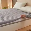 Cubierta de Cama Cubierta de Colchón de Látex Cubierta Protectora Dormitorio de Estudiante Individual Sábana Todo Incluido Chaqueta de Esponja Extraíble y Lavable Cubierta de Colchón Marrón