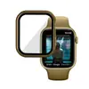 Adecuado para Apple Watch 7, Funda Protectora para Apple Watch Iwatch7, Cubierta Protectora, Película Templada Integrada 41/45mm