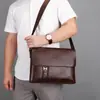 Nova bolsa masculina simples de grande capacidade Bolsa de Ombro Bolsa masculina bolsa mensageiro masculina casual horizontal Mochila Mensageiro