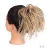 Venta al por mayor de fábrica, suministro de exportación / Anillo para el cabello desordenado de moda europea y americana / Anillo para el cabello con moño de peluca multicolor variado