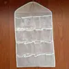 Nueva Bolsa de Almacenamiento de Doble Cara para Dormitorio, Bolsa Colgante, Pared, Acabado Multicapa Colgante Plano, Íntimos, Calcetines, Almacenamiento Sencillo Moderno