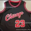 Spot Bulls Bulls #23 Camisa Jordan Logo Final Logo Champion Uniforme de Basquete Bordado Retro