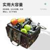 Bolsa de Equipamentos de Pesca Camuflada Multifuncional de Grande Capacidade para Pesca ao Ar Livre, Bolsa de Armazenamento para Equipamentos de Pesca, Armazenamento Impermeável Portátil, Estilo Europeu para Pesca Selvagem
