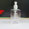 Botella de Desinfectante de Manos al por Mayor de 250 ml con Bomba y Tapa abatible, Botella de Doble Uso, Botella de Desinfectante de Manos sin Enjuague, Botella Desinfectante, Botella Recargable
